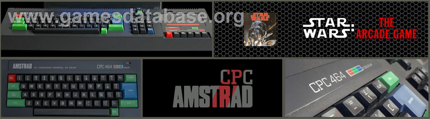 Star Wars - Amstrad CPC - Artwork - Marquee