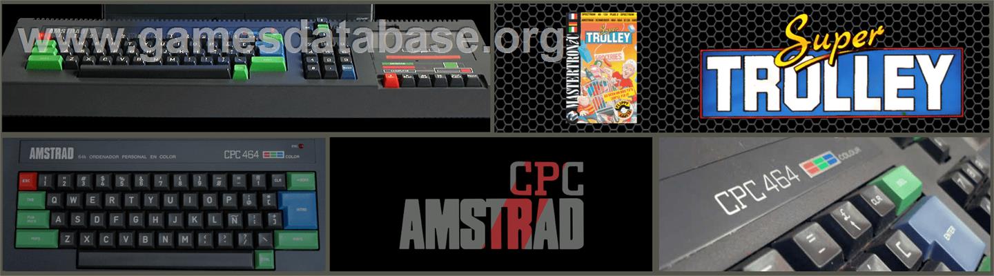 Super Trolley - Amstrad CPC - Artwork - Marquee