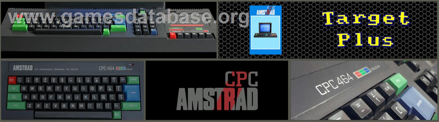 Target Plus - Amstrad CPC - Artwork - Marquee
