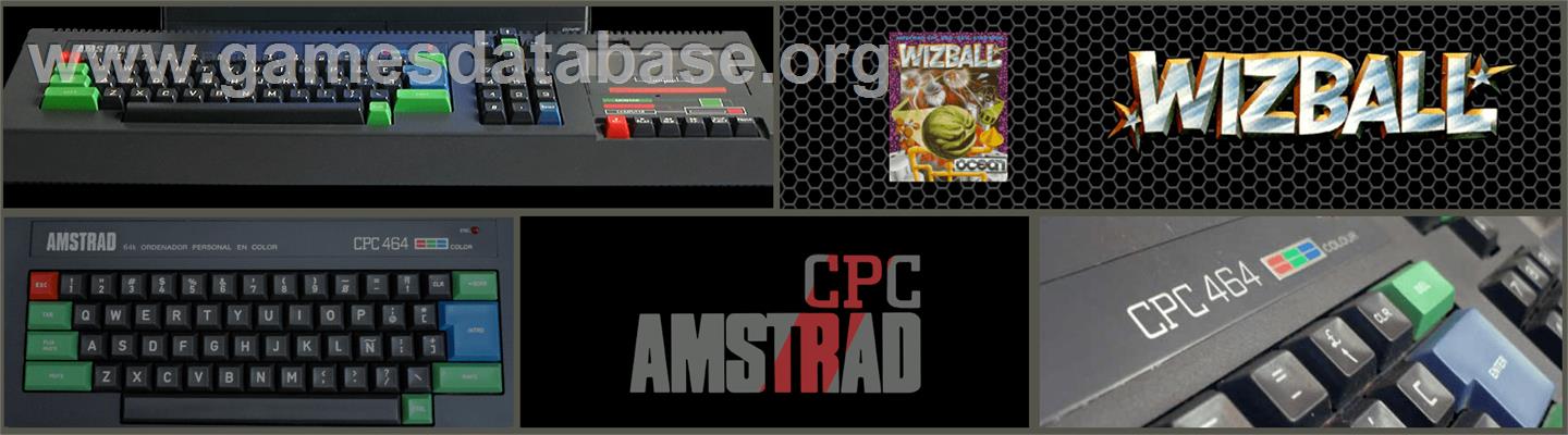Wizball - Amstrad CPC - Artwork - Marquee