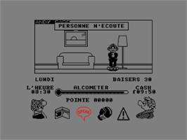 In game image of Andy Capp on the Amstrad CPC.