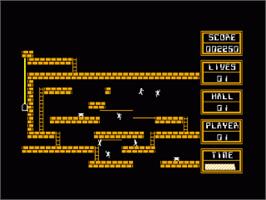 In game image of Annals of Rome on the Amstrad CPC.