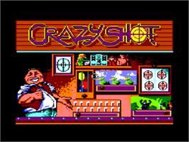 In game image of Crazy Shot on the Amstrad CPC.
