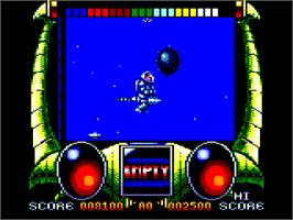 In game image of Extreme on the Amstrad CPC.