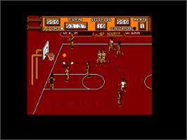 In game image of Golden Basket on the Amstrad CPC.