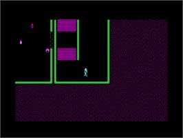 In game image of Halls of the Things on the Amstrad CPC.