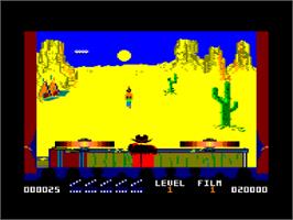 In game image of How to be a Hero on the Amstrad CPC.