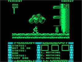 In game image of Life on the Amstrad CPC.