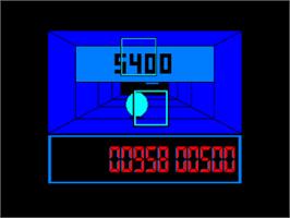 In game image of Light Corridor on the Amstrad CPC.