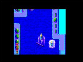 In game image of Out Board on the Amstrad CPC.