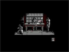 In game image of Prohibition on the Amstrad CPC.