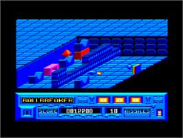 In game image of Spellbreaker on the Amstrad CPC.
