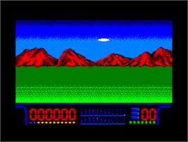 In game image of Target Plus on the Amstrad CPC.
