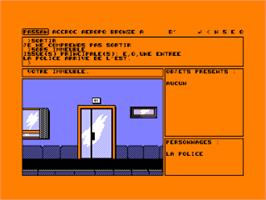 In game image of Top Secret on the Amstrad CPC.