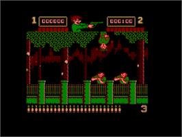 In game image of Trigger on the Amstrad CPC.