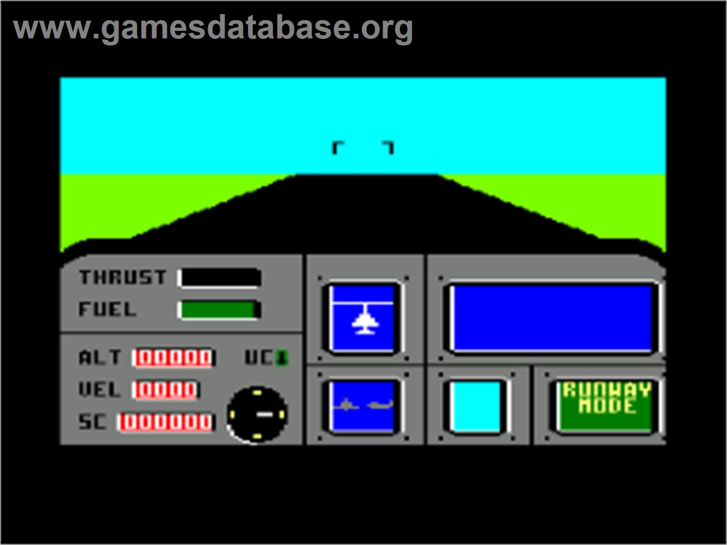 Ace: Air Combat Emulator - Amstrad CPC - Artwork - In Game