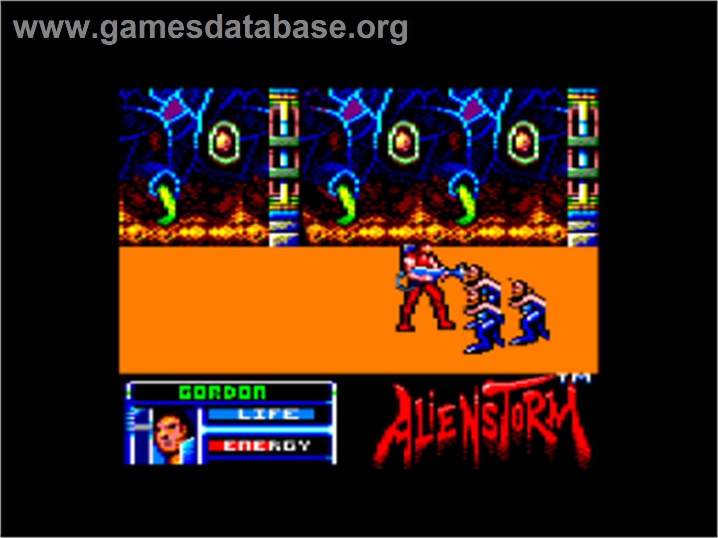Alien Storm - Amstrad CPC - Artwork - In Game