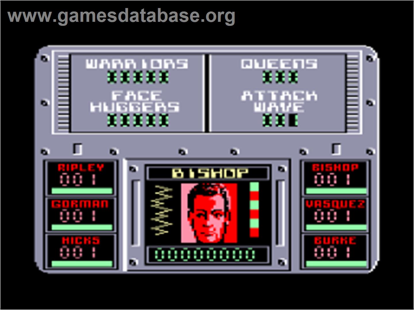 Aliens - Amstrad CPC - Artwork - In Game