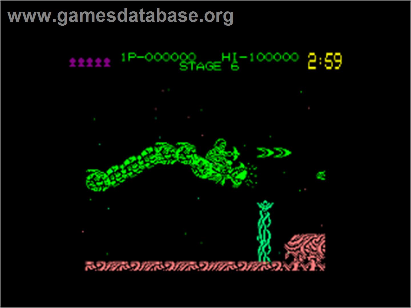 Bad Dudes vs. Dragonninja - Amstrad CPC - Artwork - In Game