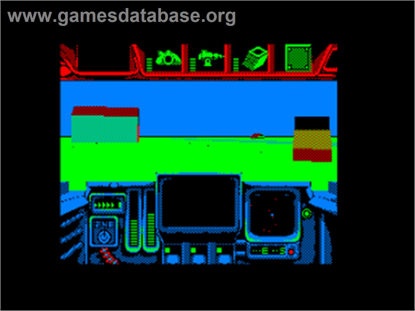 Battle Command - Amstrad CPC - Artwork - In Game
