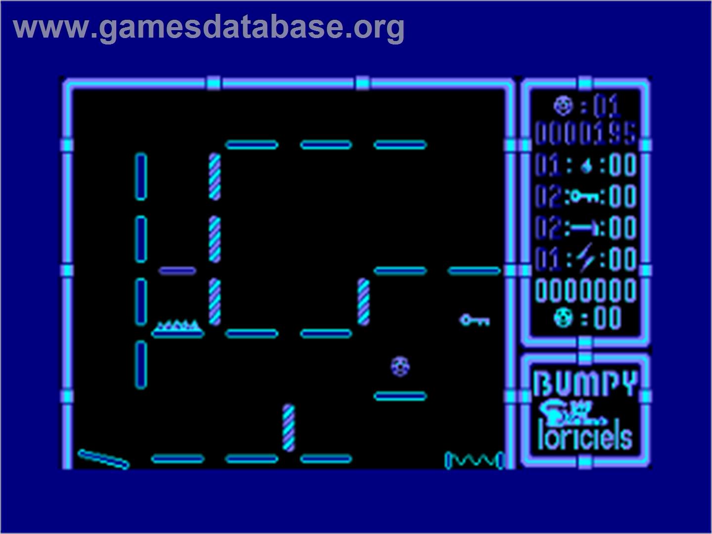 Bumpy - Amstrad CPC - Artwork - In Game