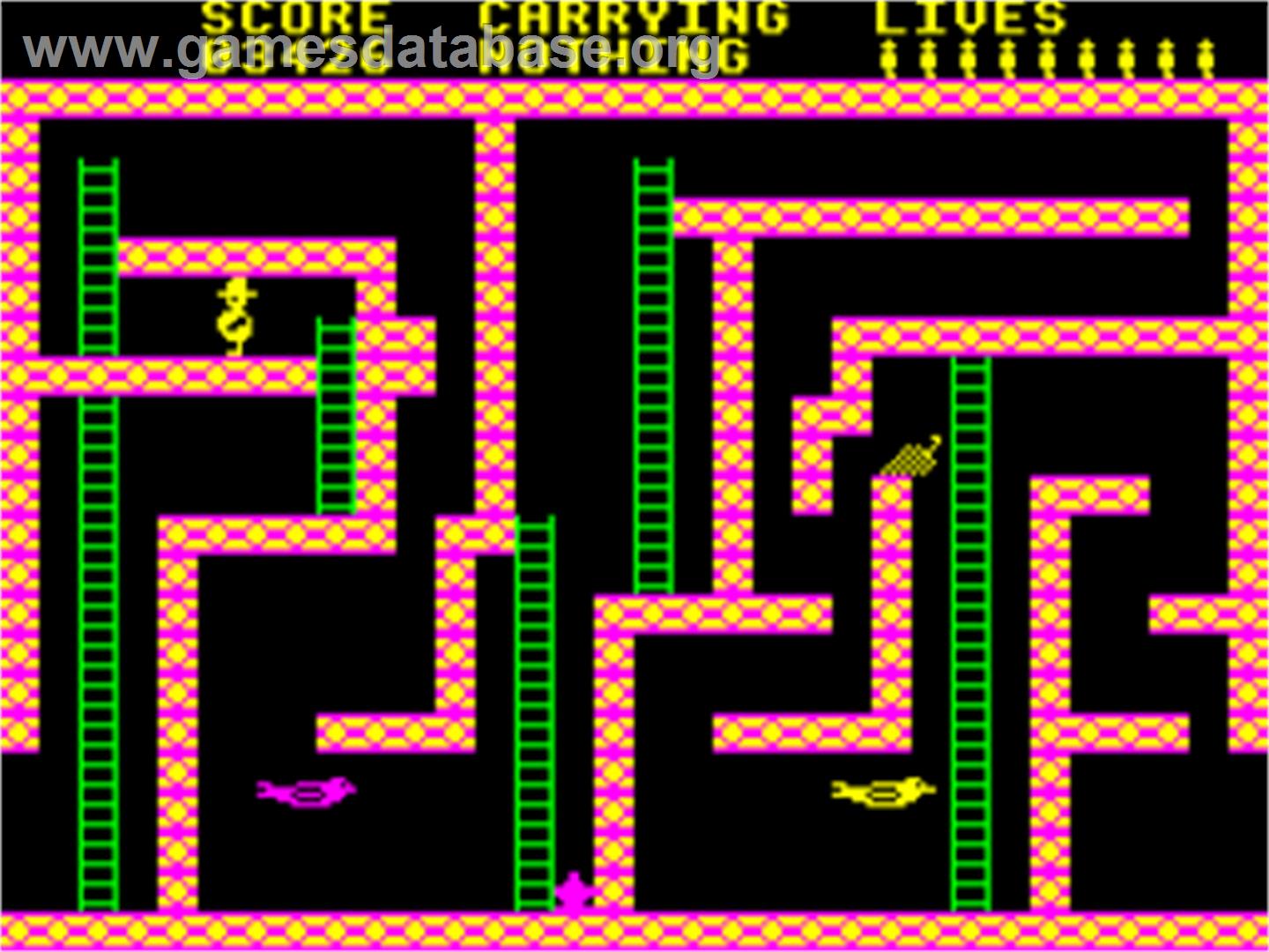Chuckie Egg 2 - Amstrad CPC - Artwork - In Game