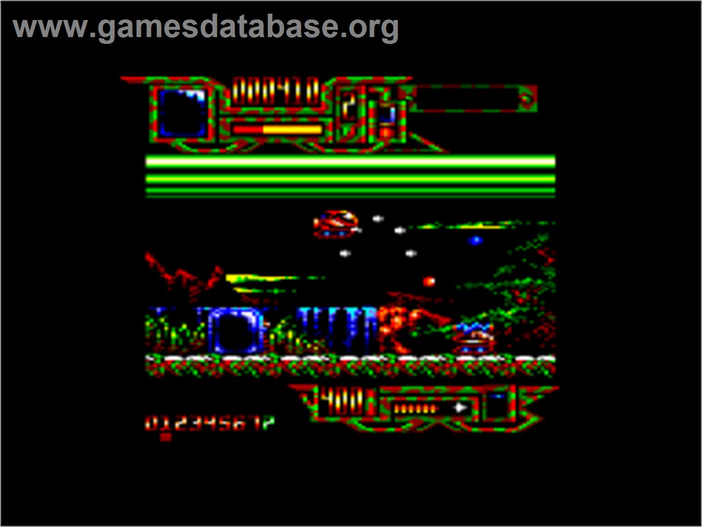 Comando Tracer - Amstrad CPC - Artwork - In Game