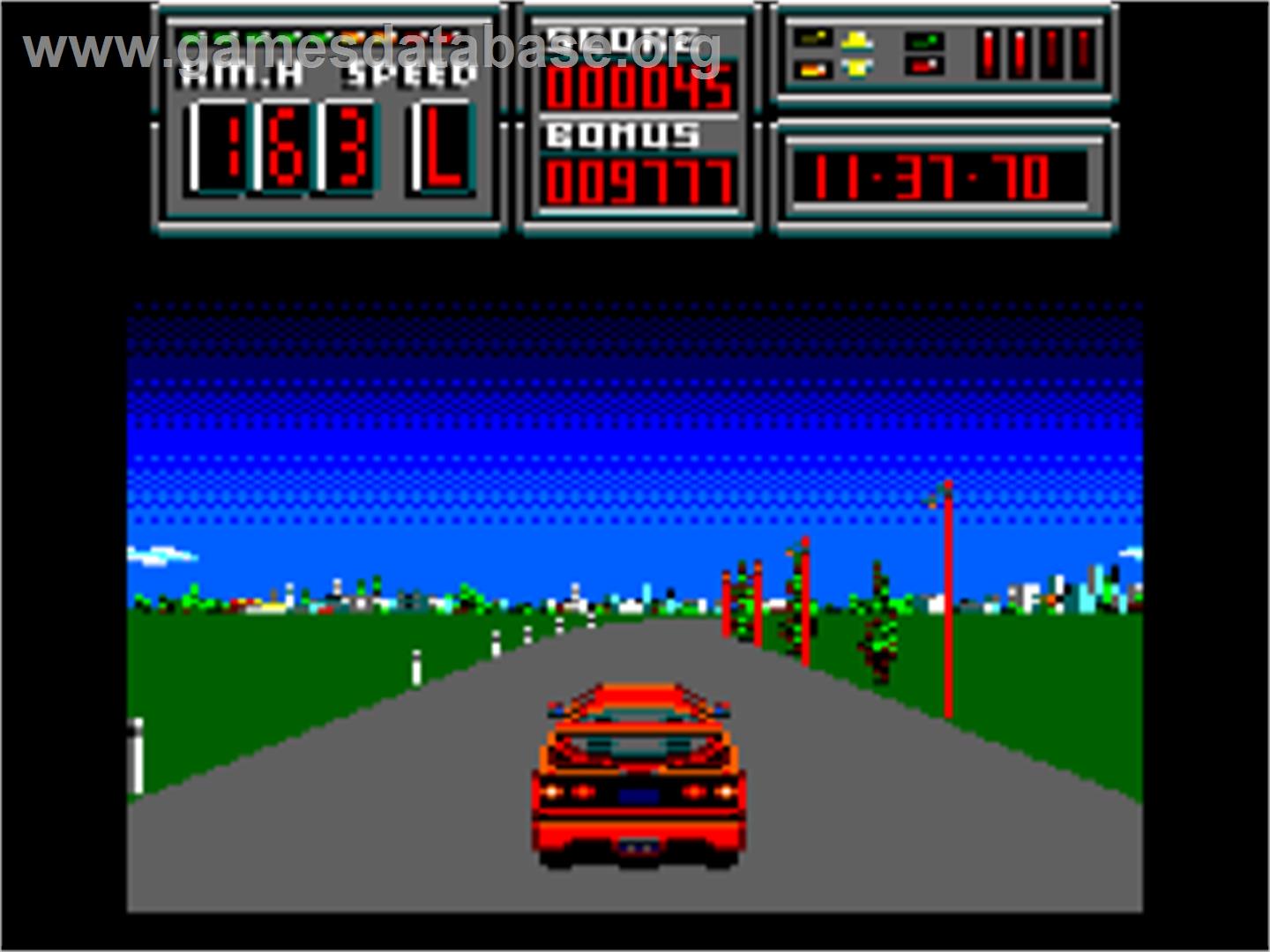Crazy Cars 2 - Amstrad CPC - Artwork - In Game