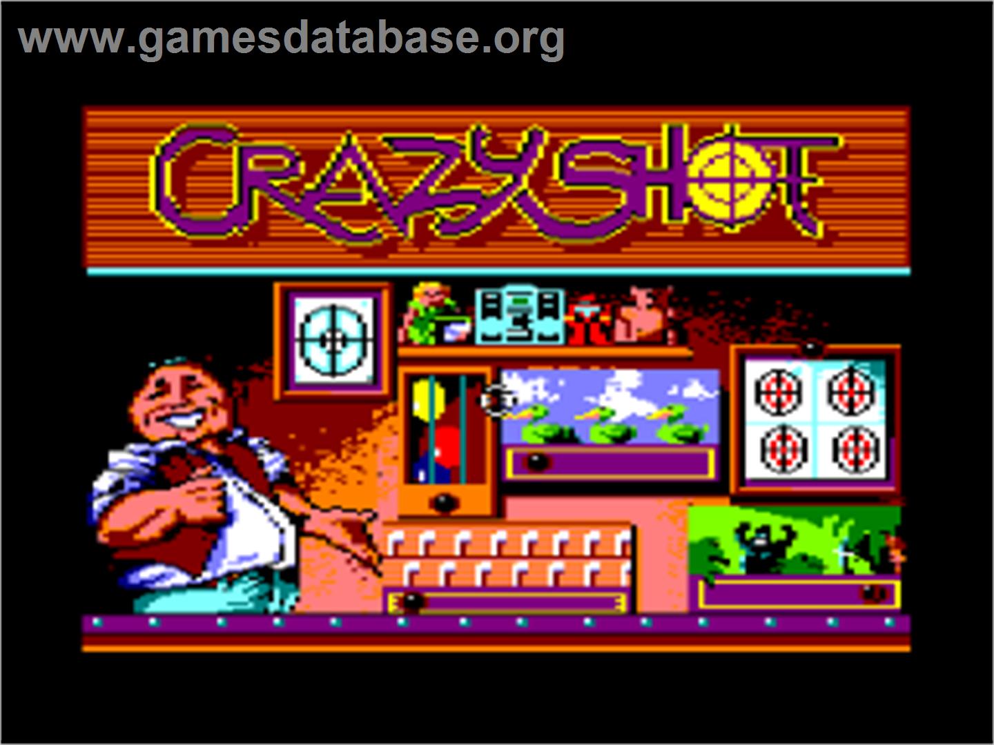 Crazy Shot - Amstrad CPC - Artwork - In Game