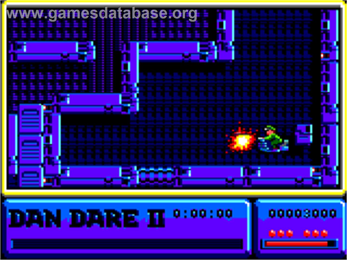 Dan Dare 2: Mekon's Revenge - Amstrad CPC - Artwork - In Game