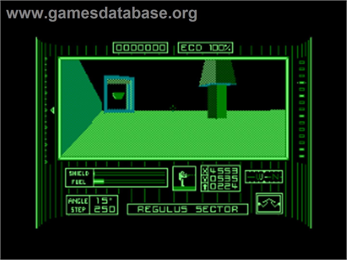 Dark Side - Amstrad CPC - Artwork - In Game