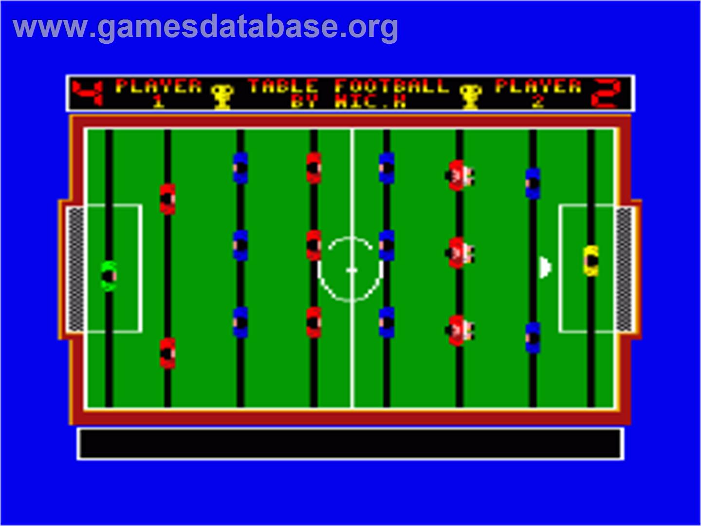 F.A Cup Football - Amstrad CPC - Artwork - In Game