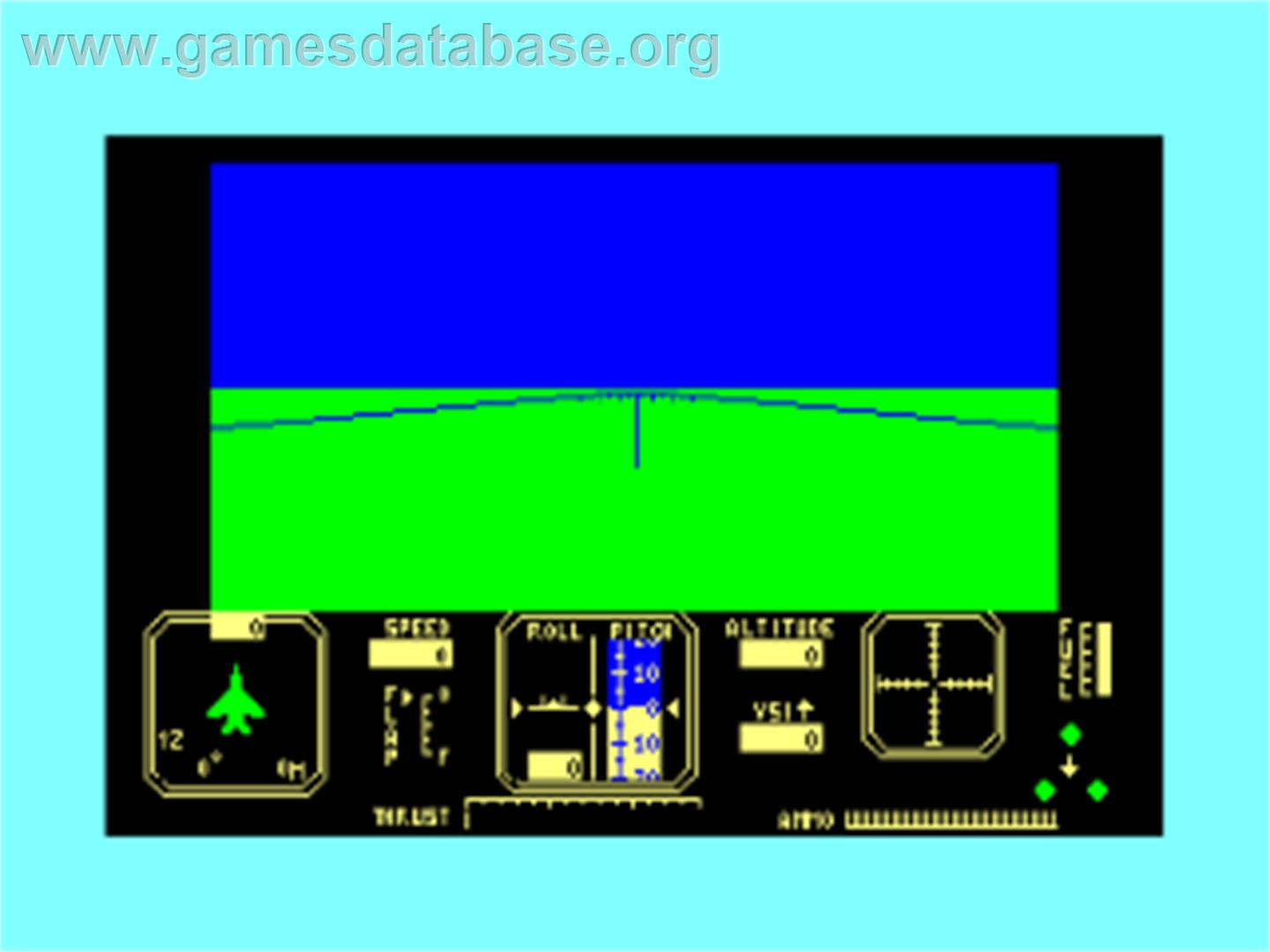 Fighter Pilot - Amstrad CPC - Artwork - In Game