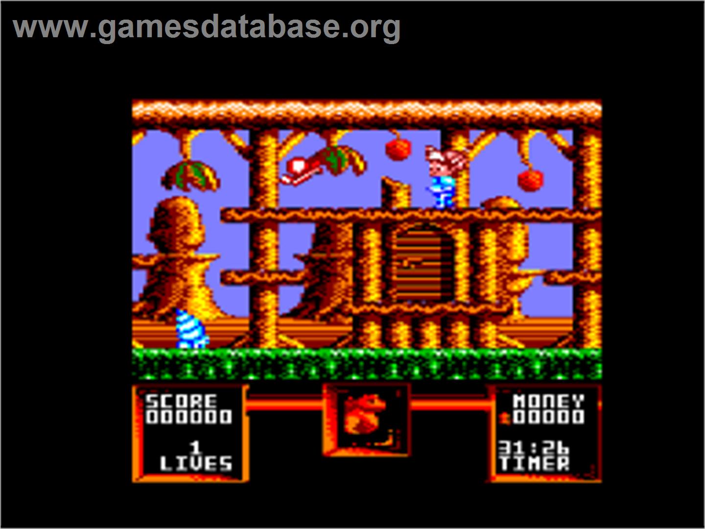 Flimbo's Quest - Amstrad CPC - Artwork - In Game