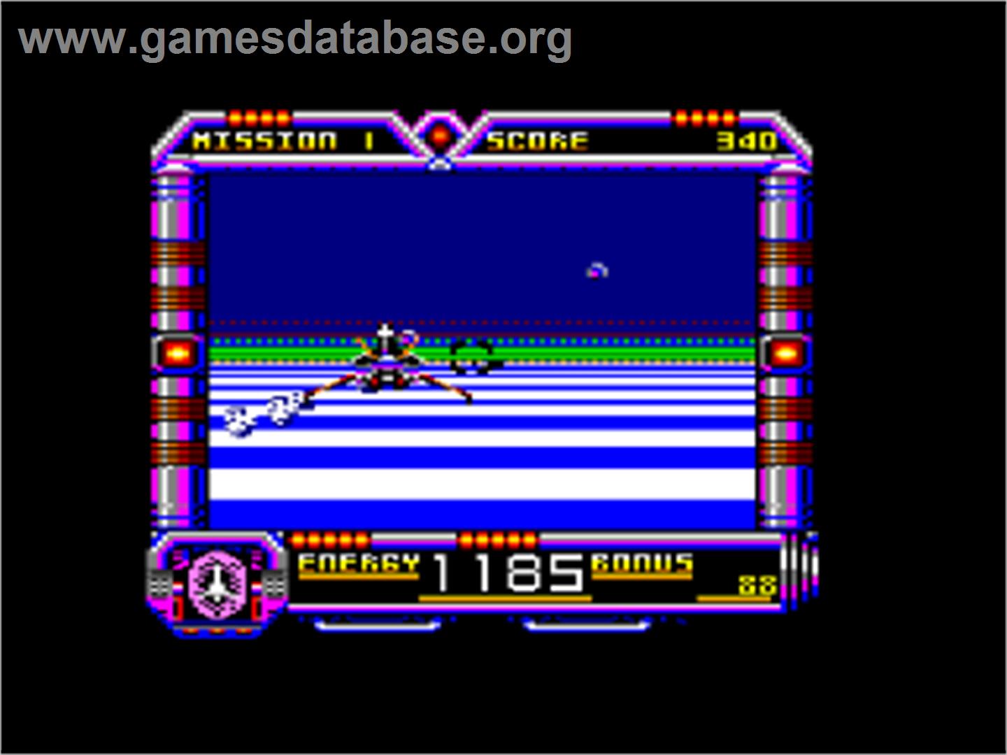 Galaxy Force - Amstrad CPC - Artwork - In Game