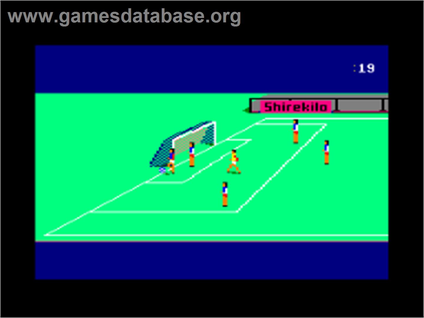 Glen Hoddle Soccer - Amstrad CPC - Artwork - In Game