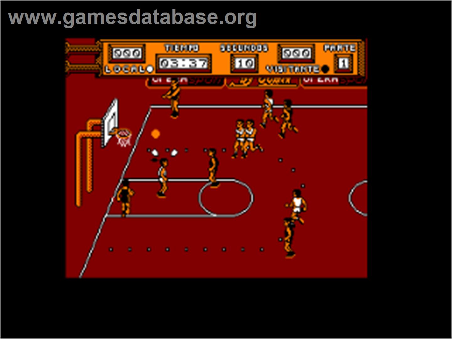 Golden Basket - Amstrad CPC - Artwork - In Game