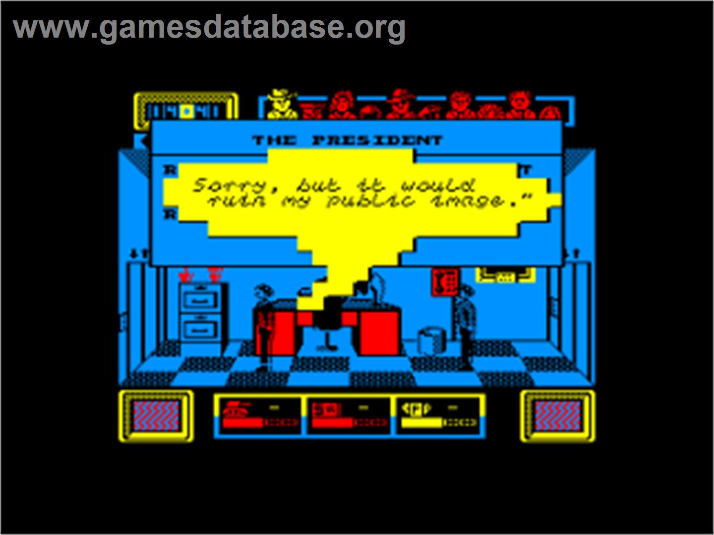 Hijack - Amstrad CPC - Artwork - In Game