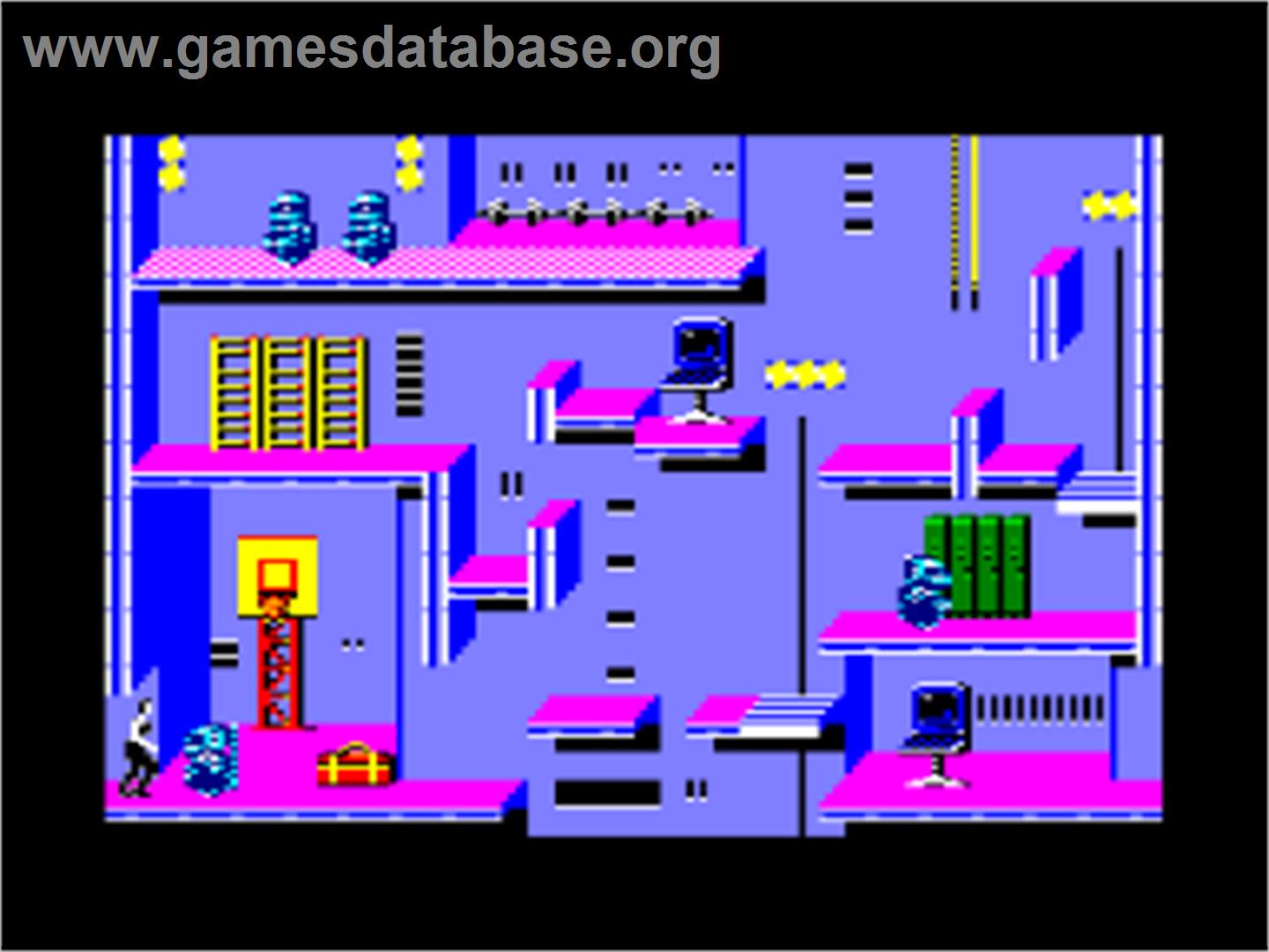 Impossible Mission 2 - Amstrad CPC - Artwork - In Game