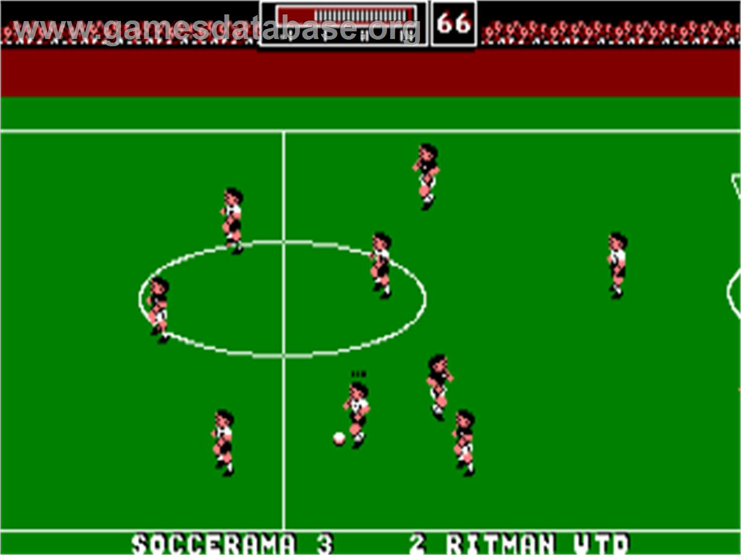 Match Day 2 - Amstrad CPC - Artwork - In Game