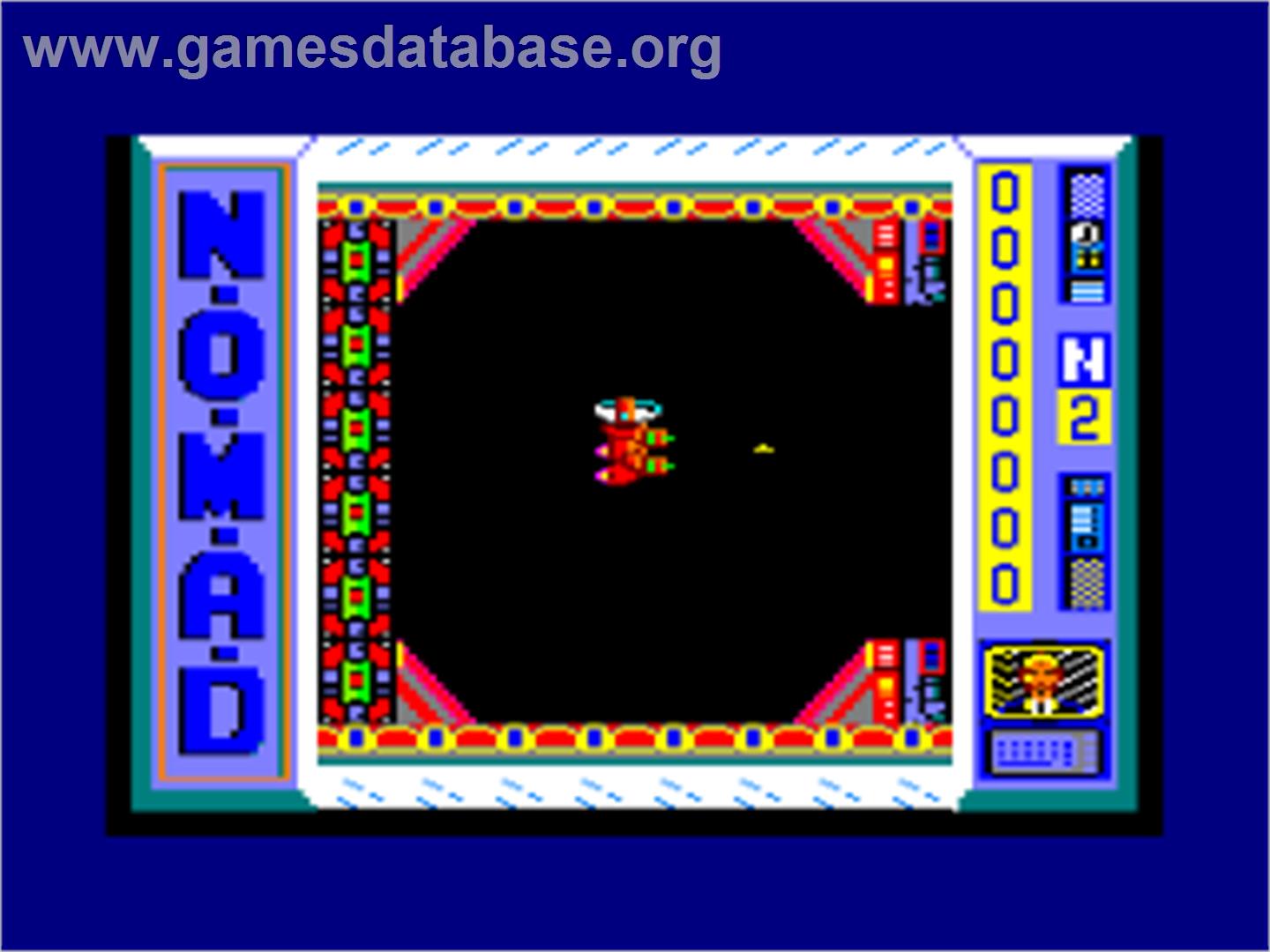 NOMAD - Amstrad CPC - Artwork - In Game