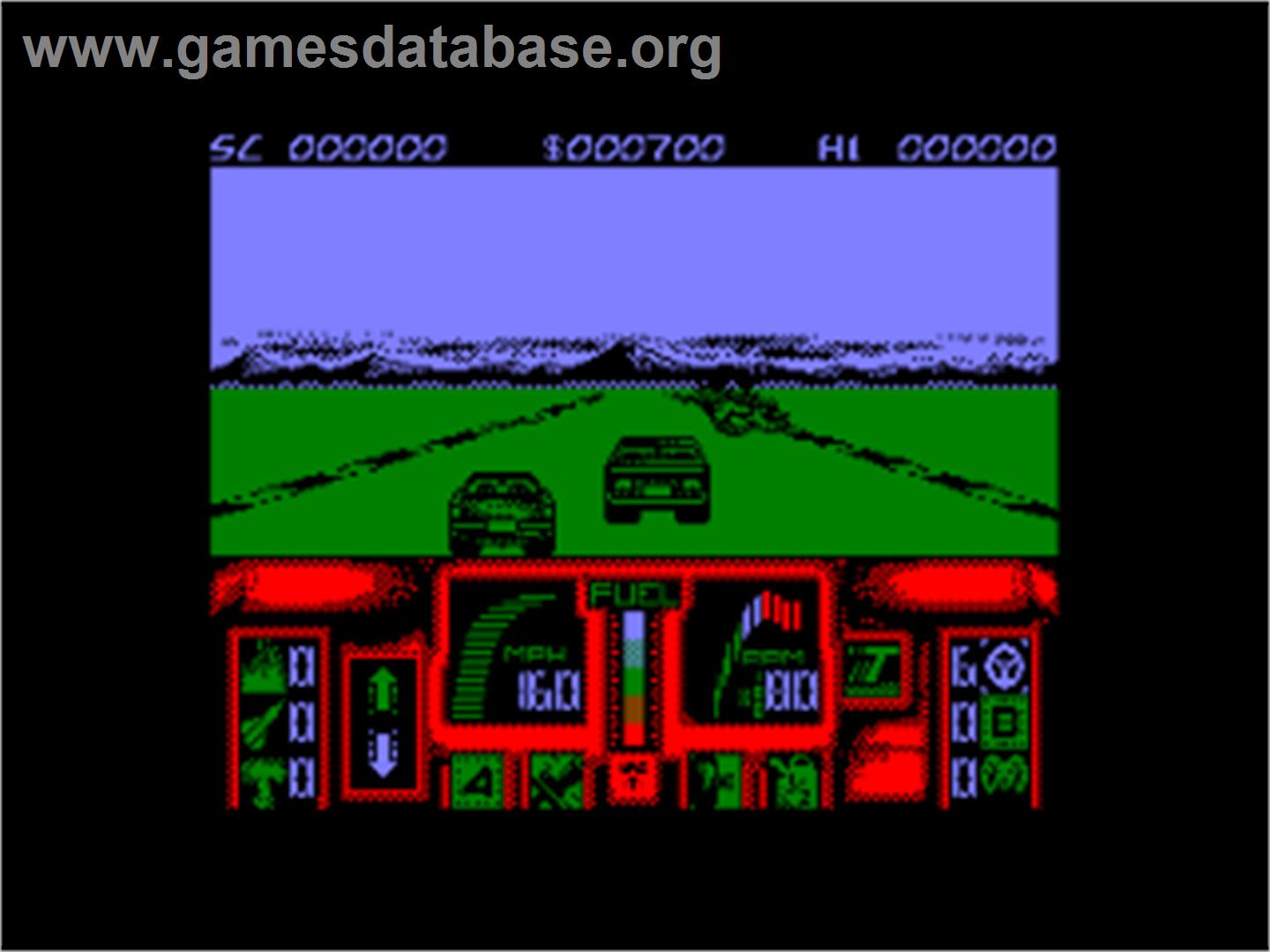 Overlander - Amstrad CPC - Artwork - In Game