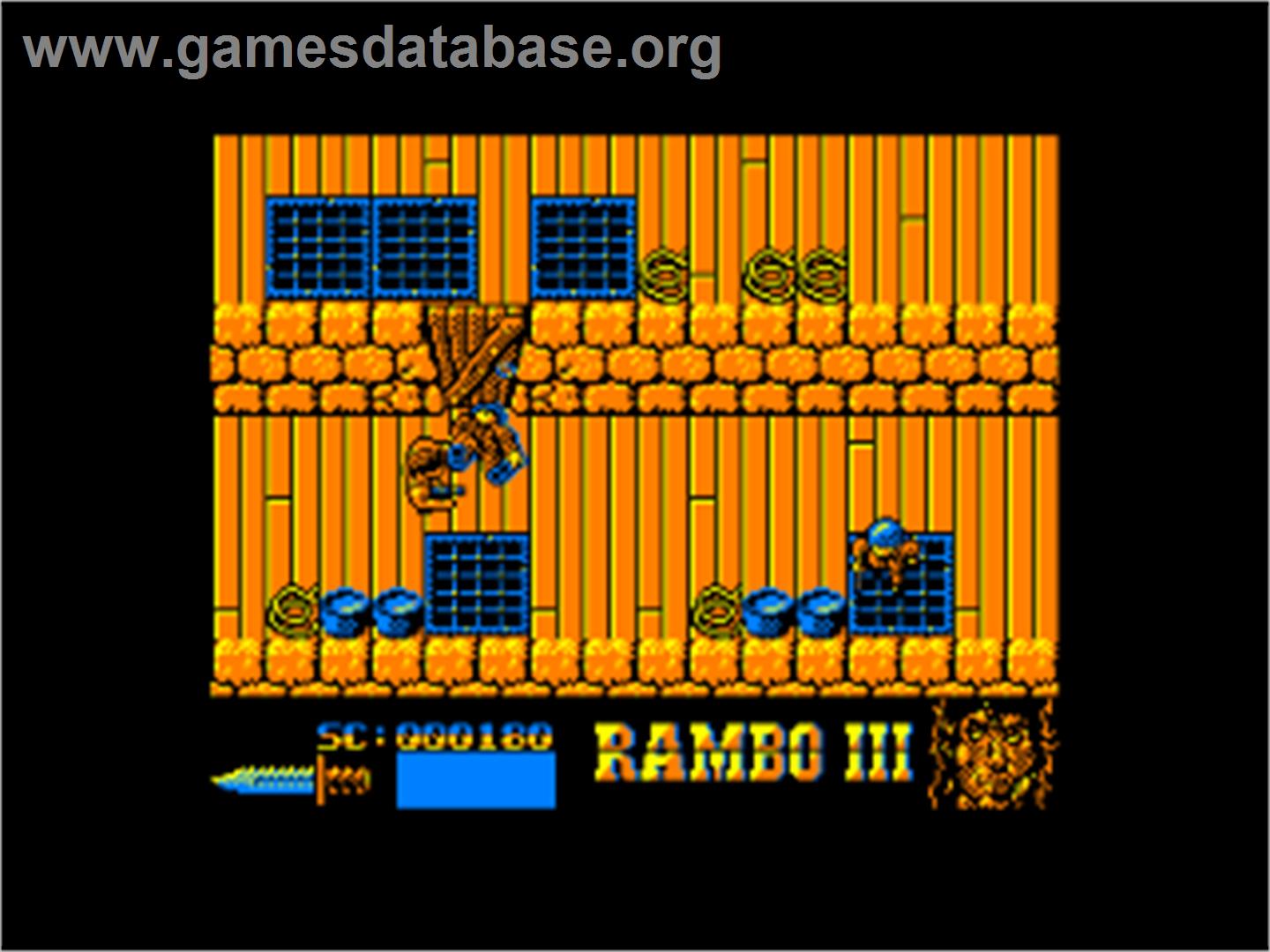 Rambo III - Amstrad CPC - Artwork - In Game