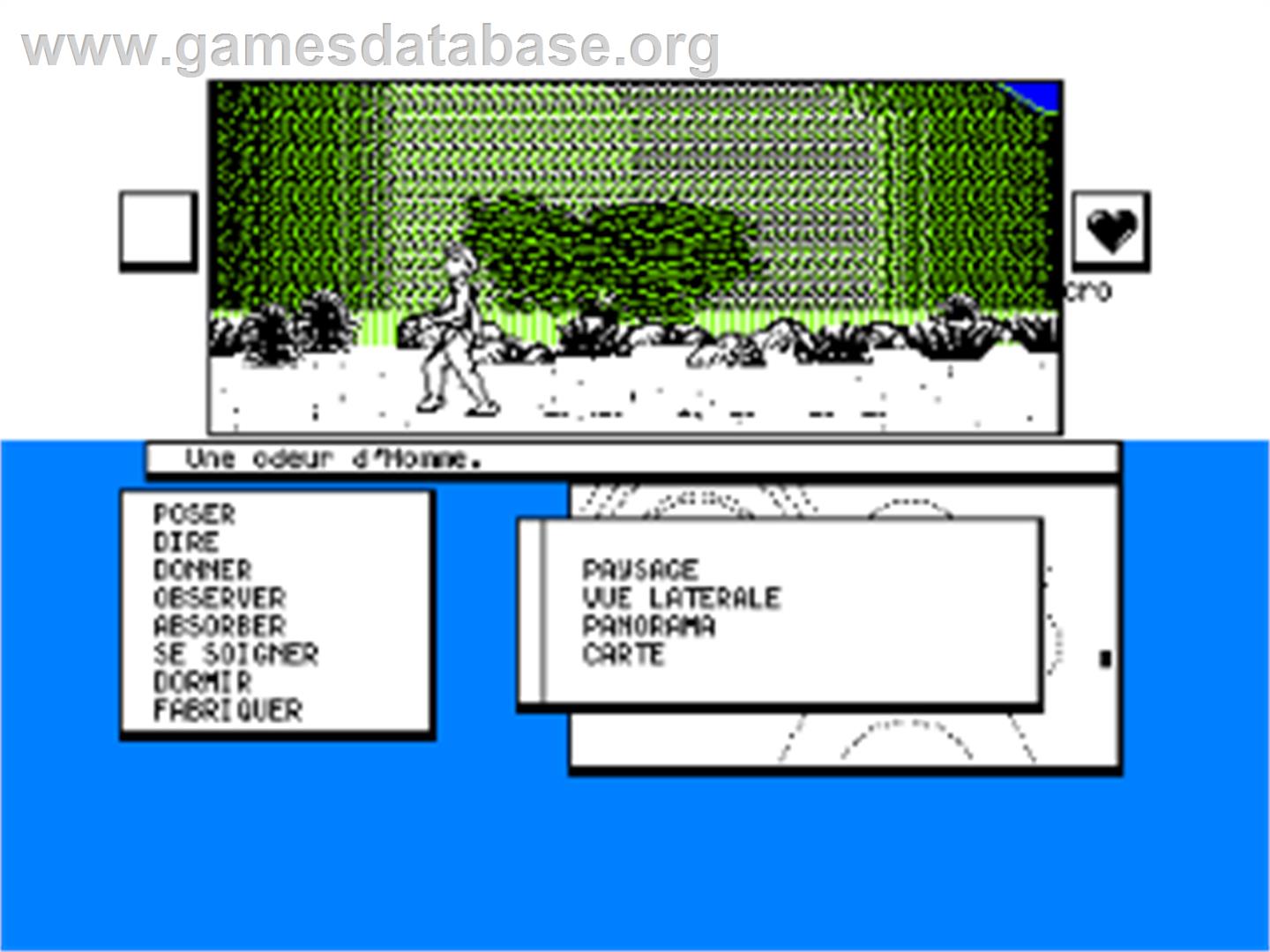 Sapiens - Amstrad CPC - Artwork - In Game