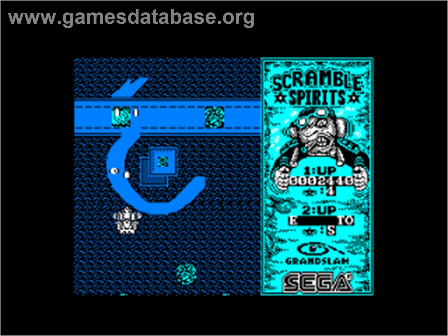 Scramble Spirits - Amstrad CPC - Artwork - In Game