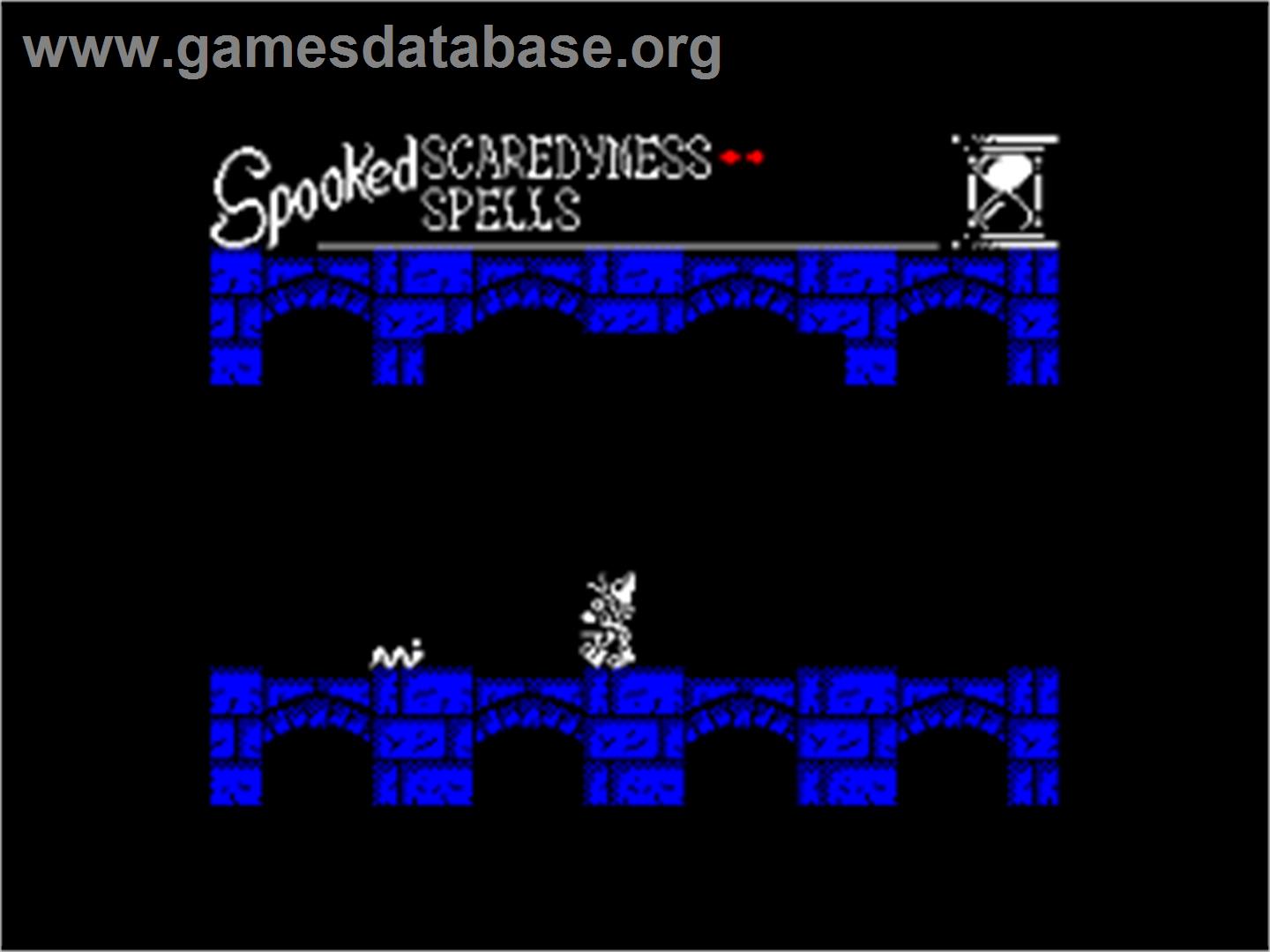 Spooked - Amstrad CPC - Artwork - In Game