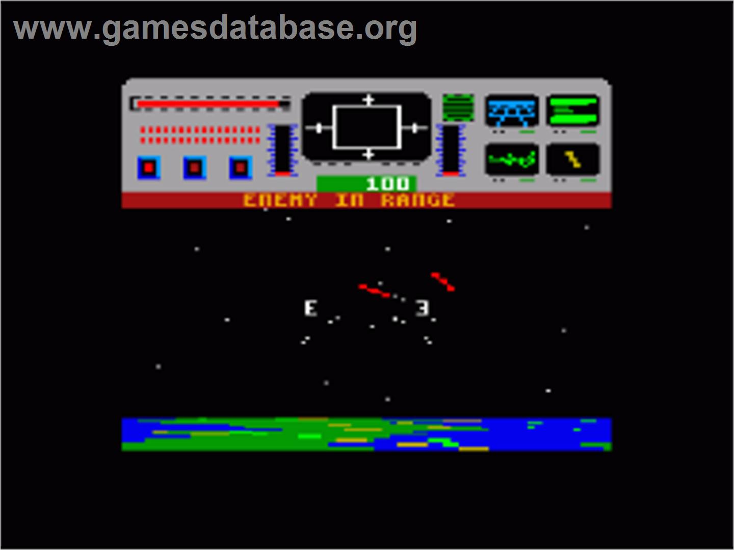 Star Raiders 2 - Amstrad CPC - Artwork - In Game