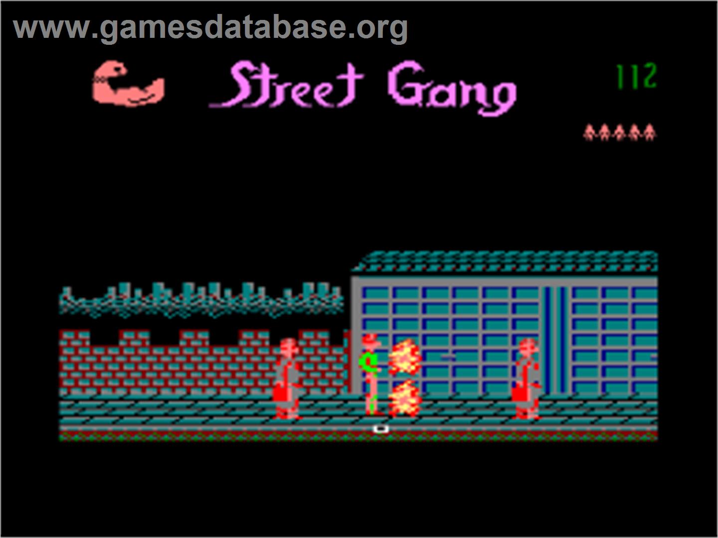 Street Cat - Amstrad CPC - Artwork - In Game