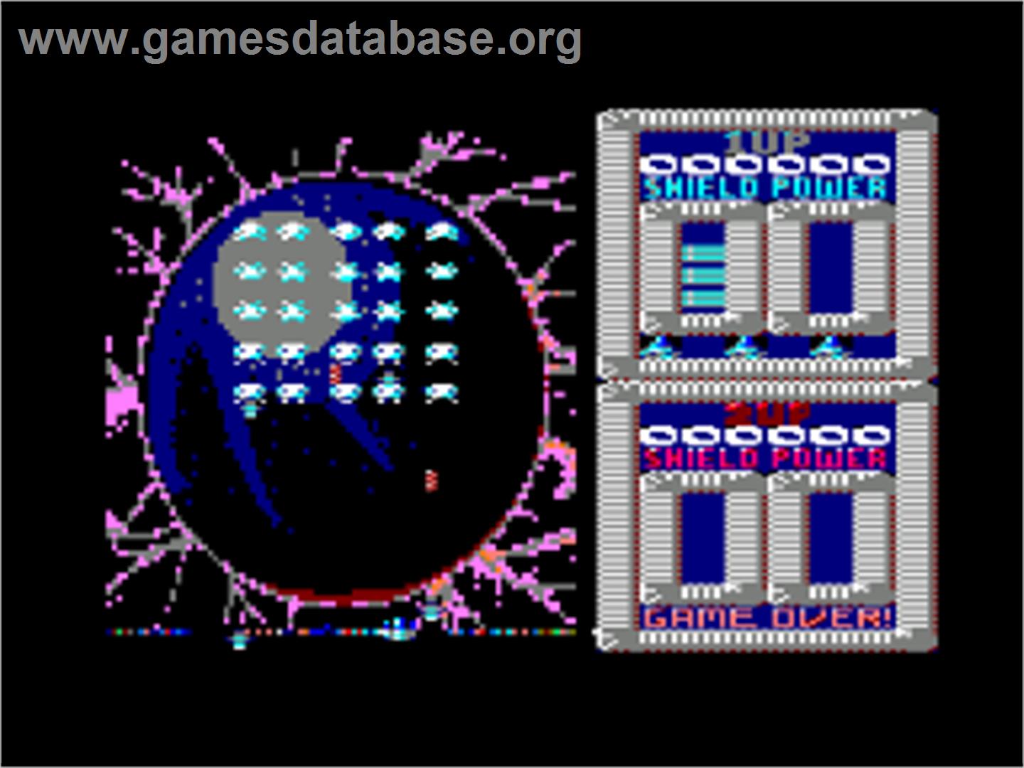 Super Space Invaders - Amstrad CPC - Artwork - In Game