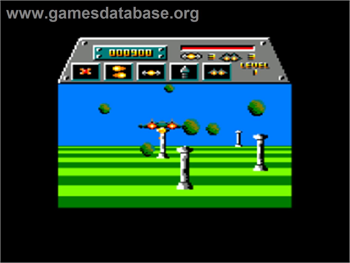 T-Bird - Amstrad CPC - Artwork - In Game